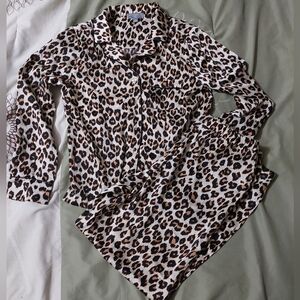 LOFT Satin Pajama Set